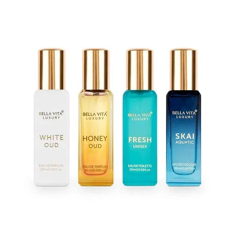 Bella Vita Organic Unisex Luxury Perfume Perfume Gift Set (4x20ml) 1pack - photo 3