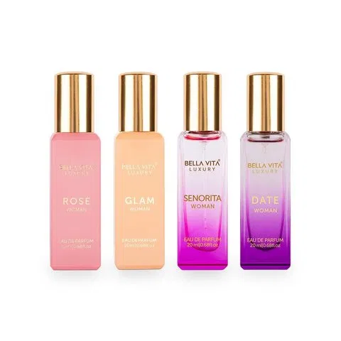 Bella Vita Organic Women's Luxury Perfume Gift Set (4x20 ml) 1pack - photo 5