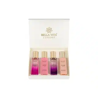 Bella Vita Organic Women's Luxury Perfume Gift Set (4x20 ml)