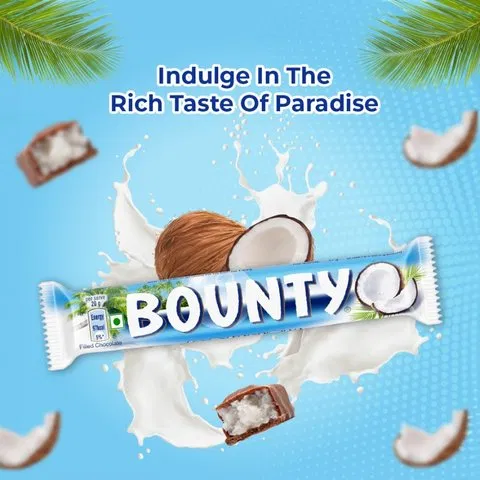 Bounty Chocolate 57GM 1pcs - photo 7