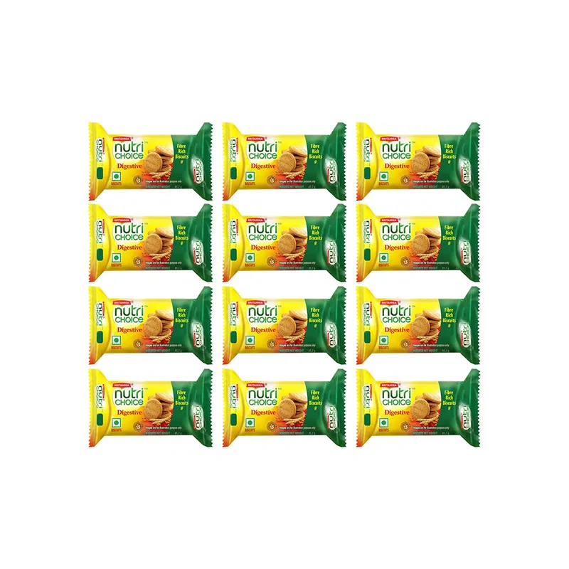 Britannia NutriChoice Digestive Biscuits 12pcs - photo 2