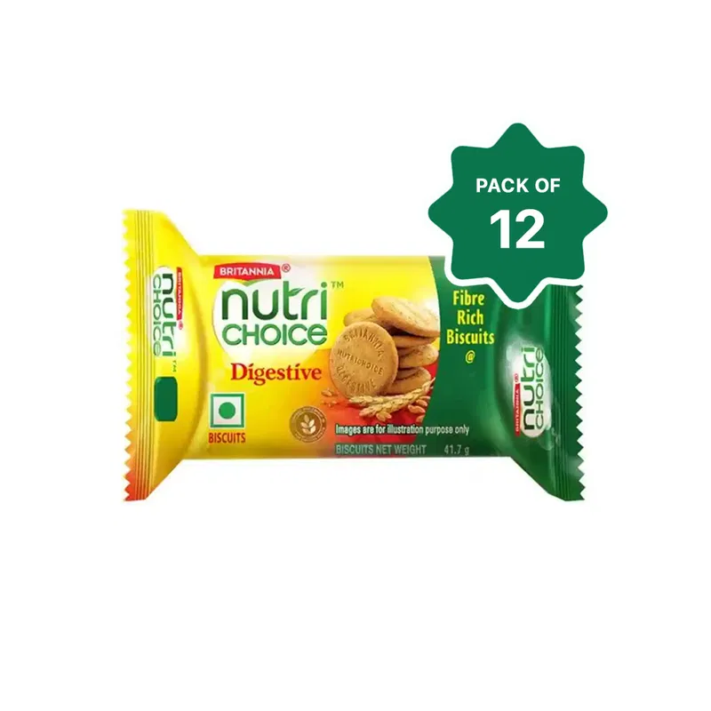 Britannia NutriChoice Digestive Biscuits 12pcs