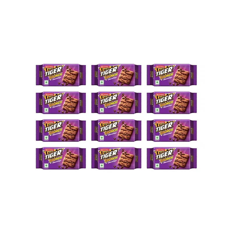 Britannia Tiger Krunch ChocoChips 12pcs - photo 2