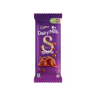 Cadbury Dairy Milk Silk Bubbly Chocolate Bar