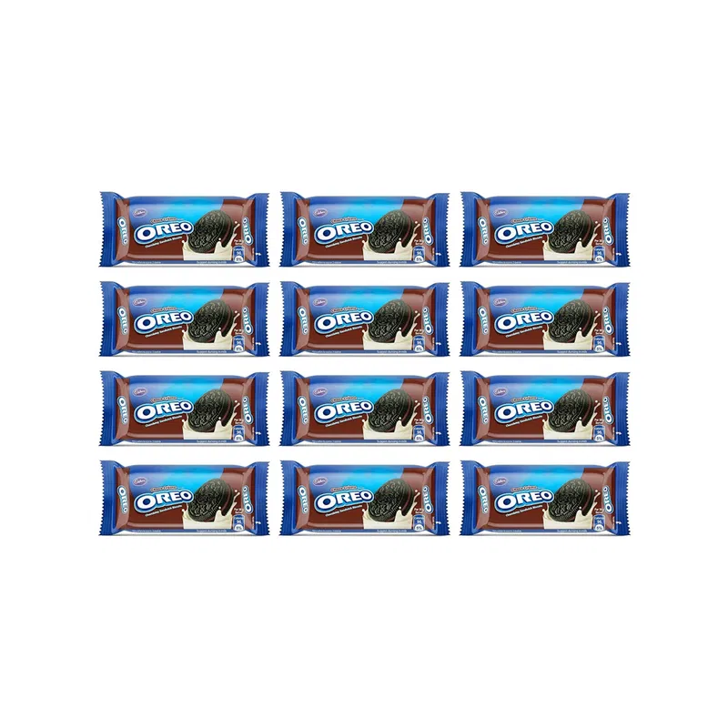 Cadbury Oreo Chocolate Flavour Sandwich Cream Biscuits (28.75g) 1pcs - photo 3