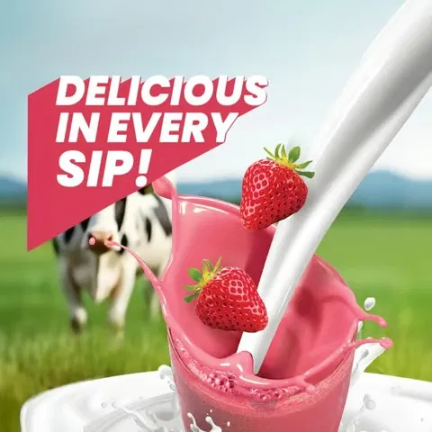 Cavin's Strawberry Milkshake 170ml - photo 2