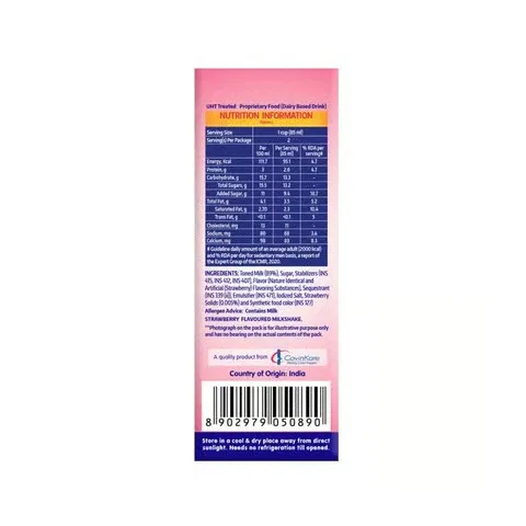 Cavin's Strawberry Milkshake 170ml - photo 6