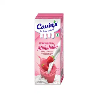 Cavin's Strawberry Milkshake
