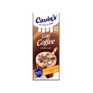 Cavins Milk Shake Cold Coffee Chilled Latte 170ml