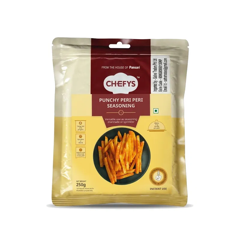 Chefys Punchy Peri Peri Seasoning 250g