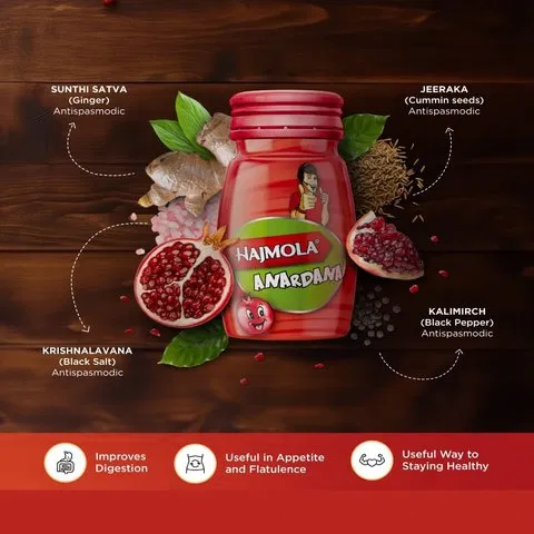 Dabur Hajmola Anardana Digestive Tablets 120pcs - photo 3