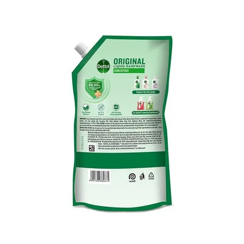 Dettol Original Hand Wash Refill Pouch 675ml - photo 5