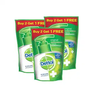 Dettol Original Handwash Refill 175ml (Buy 2 Get 1 Free) 525ml