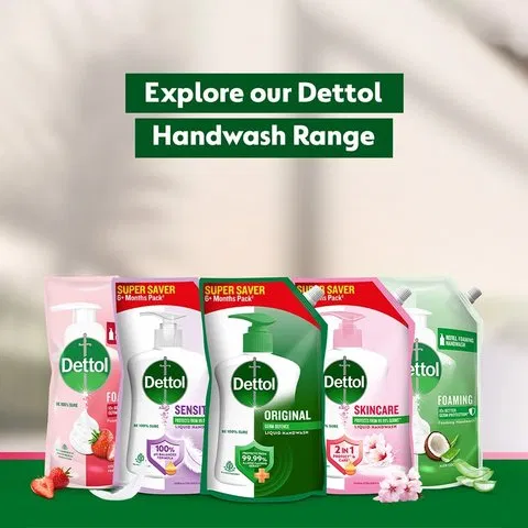 Dettol Skincare Hand Wash Refill Pouch 1.35l - photo 5