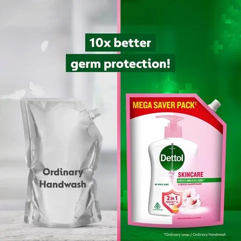 Dettol Skincare Hand Wash Refill Pouch 1.35l - photo 8
