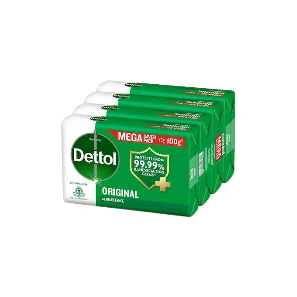 Dettol Soap Original (100gm) 4pcs