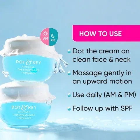 Dot & Key 72 HR Hydrating + Probiotics Moisturizing Gel 60ml - photo 4