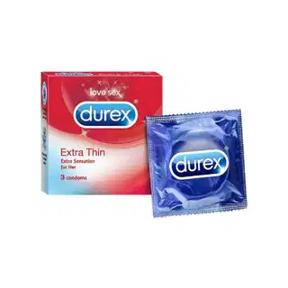 Durex Extra Thin Condoms 3pcs