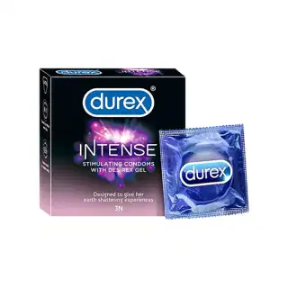 Durex Intense Stimulating Condom with Desirex Gel