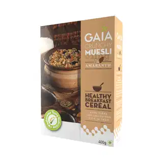 Gaia Crunchy Muesli Amaranth 400g