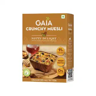 Gaia Crunchy Nutty Delight Muesli 400g