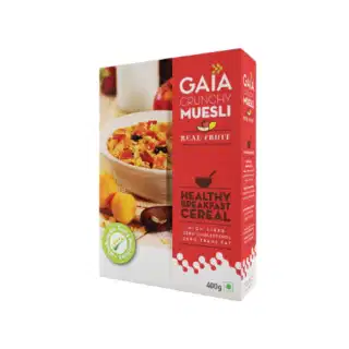 Gaia Crunchy Real Fruit Muesli 400g