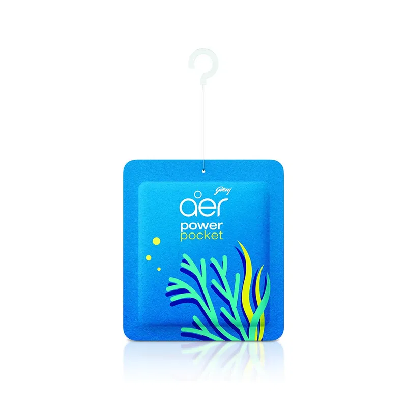 Godrej Aer Power Pocket Sea Breeze Air Freshener 10g - photo 2