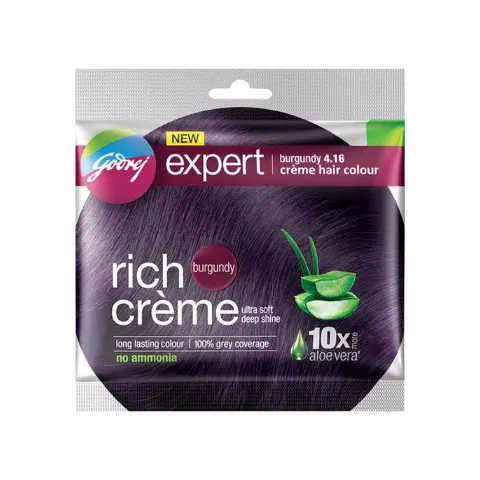 Godrej Expert Hair Colour for Women & Men (Burgundy) 20g
