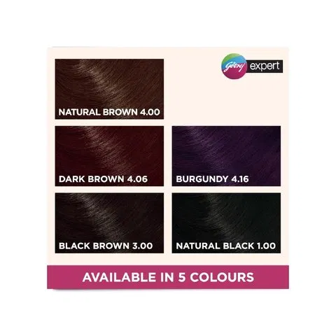 Godrej Expert Hair Colour for Women & Men (Natural Black) 20g - photo 6