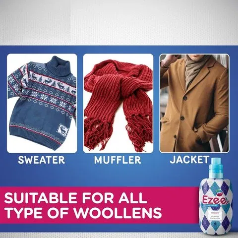 Godrej Ezee Woollen Liquid Detergent For Winterwear- Chiffon & Silks 500g - photo 5