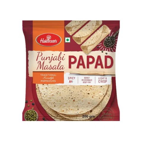 Haldiram Punjabi Masala Papad 170g - photo 2