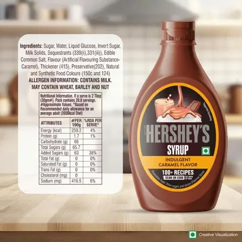 Hershey's Caramel Syrup 623g - photo 3