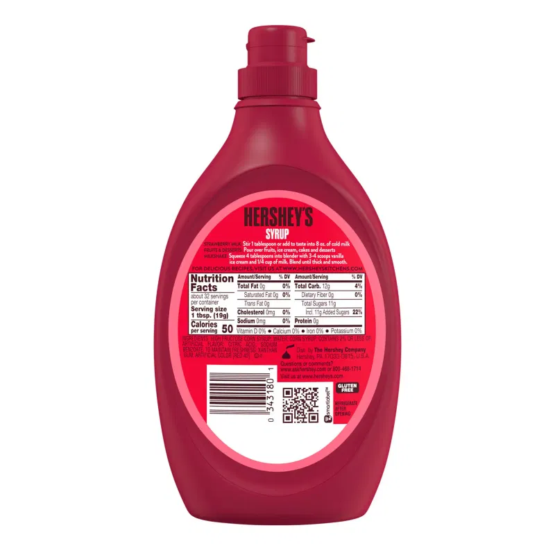 Hershey's Strawberry Syrup 623g - photo 2