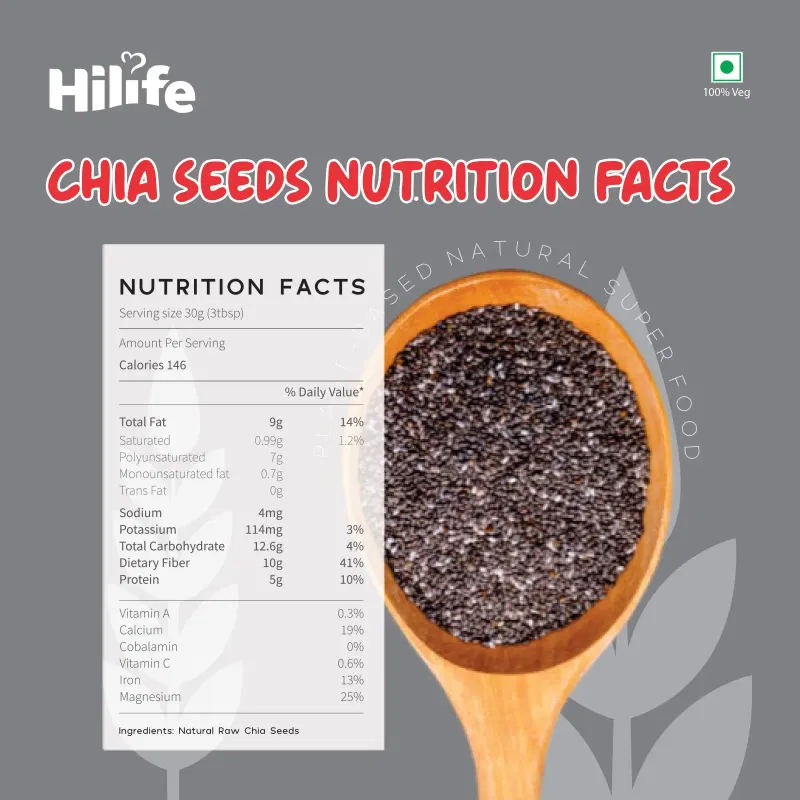 Hilife Chia Seeds 200g - photo 3
