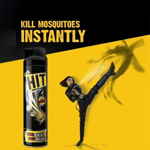 Hit Spray Flies & Mosquito Repellent Spray 625ml - photo 4
