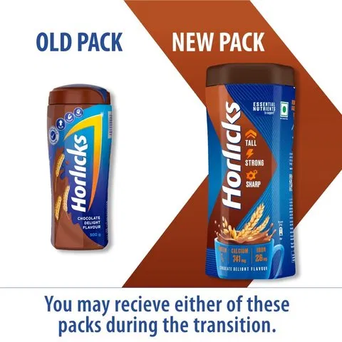 Horlicks Chocolate Delight Drink Mix 500g - photo 2