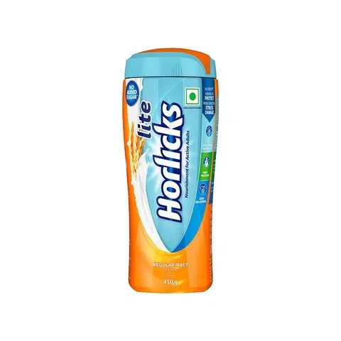 Horlicks Lite, Regular Malt Drink Mix 450g