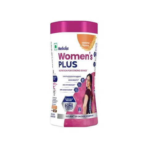 Horlicks Women's Plus Caramel Drink Mix (Jar) 400g
