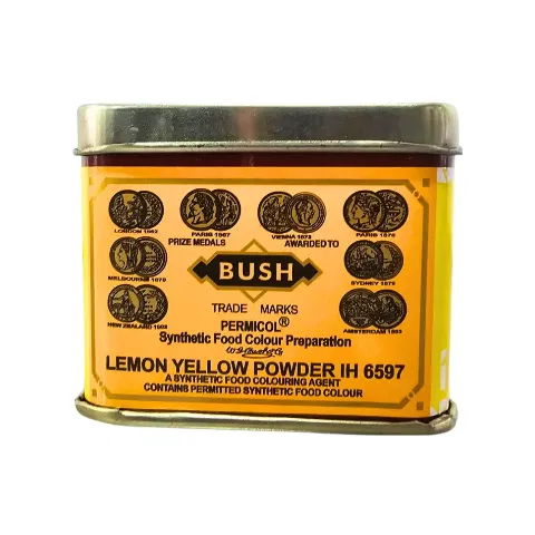 IFFC Lemon Yellow Powder (Food Colour) 100g - photo 2