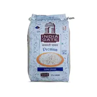 India Gate Premium Basmati Rice 20kg