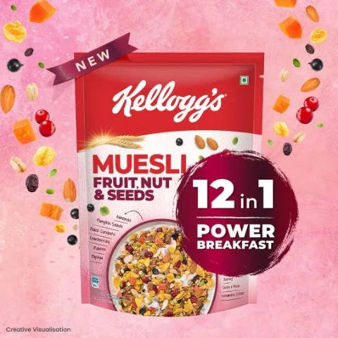 Kellogg's Muesli Fruit, Nut & Seeds 500g - photo 3