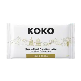 KOKO 70% Milk & Cocoa Chocolate
