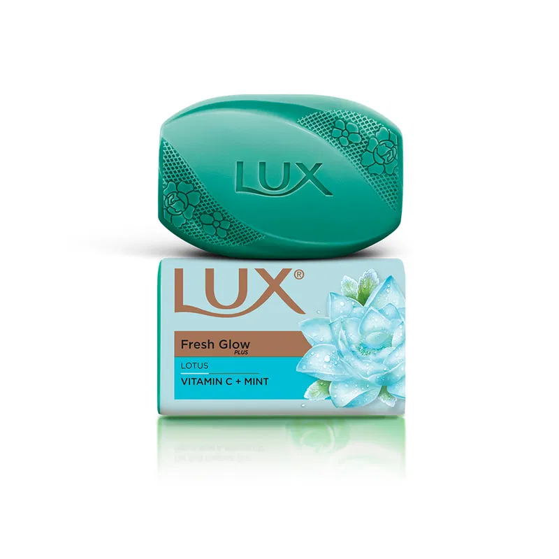 Lux Lotus Fresh Glow Plus Vitamin C + Mint Soap 100pcs