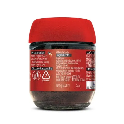 Nescafe Classic Instant Coffee Powder - 100% Pure Coffee 24g - photo 2