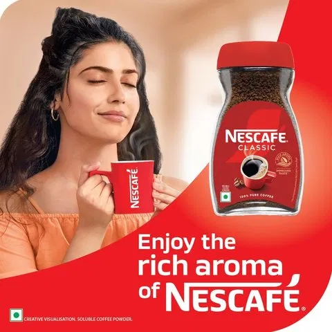 Nescafe Classic Instant Coffee Powder - 100% Pure Coffee 24g - photo 5