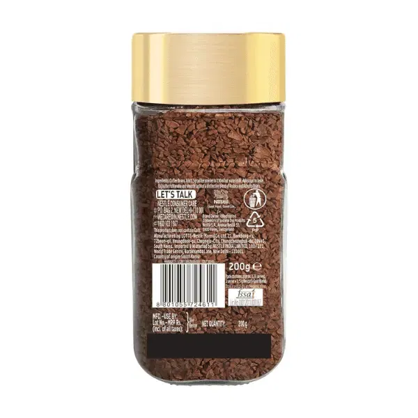 Nescafe Gold Premium Freeze Dried Instant Coffee 200g - photo 2