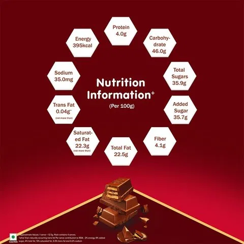 Nestle KitKat Dark Coated Wafer Chocolate 50g - photo 3