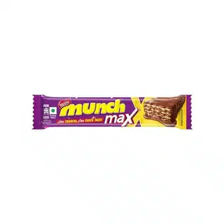 Nestle Munch Max, Coated, Crunchy Wafer Chocolate