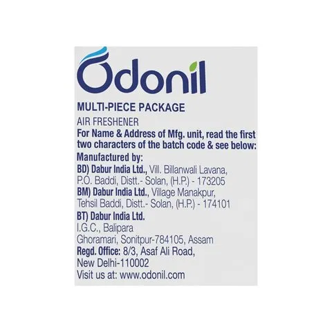 Odonil Bathroom Air Freshener Blocks - Mixed Fragrances (4 x 48 g) - Pack of 4 192g - photo 3