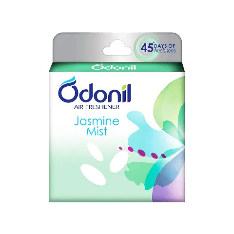Odonil Jasmine Mist Air Freshener Block 72g